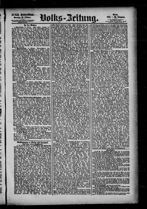 Volks-Zeitung vom 16.10.1881