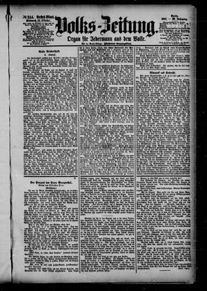 Volks-Zeitung vom 19.10.1881