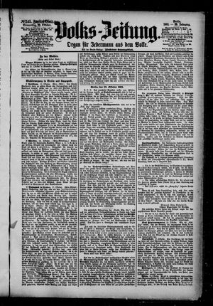 Volks-Zeitung vom 20.10.1881