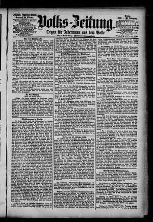 Volks-Zeitung vom 23.10.1881