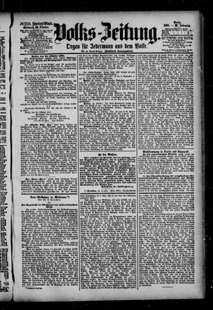 Volks-Zeitung vom 26.10.1881