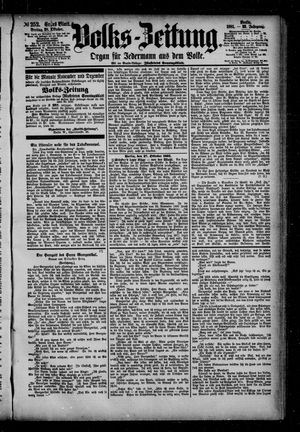 Volks-Zeitung vom 28.10.1881