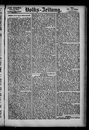 Volks-Zeitung vom 28.10.1881