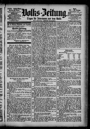 Volks-Zeitung vom 30.10.1881