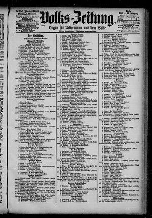 Volks-Zeitung vom 01.11.1881
