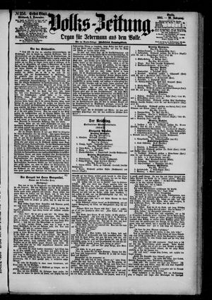 Volks-Zeitung vom 02.11.1881