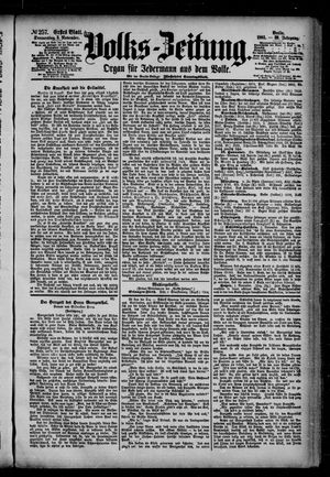 Volks-Zeitung on Nov 3, 1881