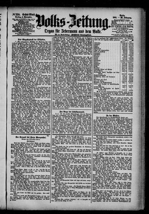 Volks-Zeitung vom 04.11.1881