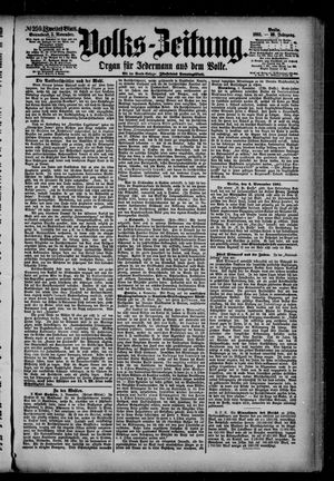 Volks-Zeitung on Nov 5, 1881