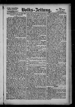 Volks-Zeitung vom 13.11.1881