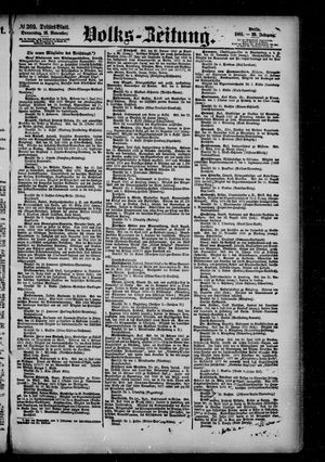 Volks-Zeitung vom 17.11.1881