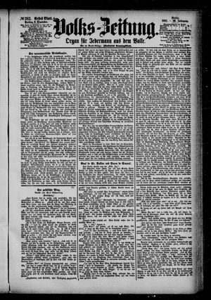 Volks-Zeitung vom 02.12.1881