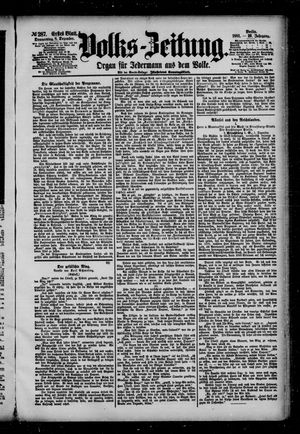 Volks-Zeitung vom 08.12.1881
