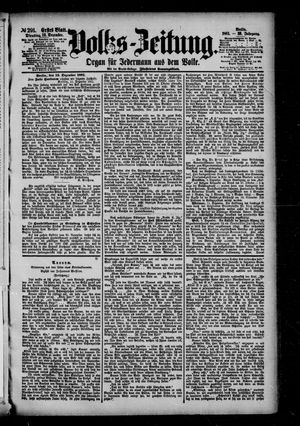 Volks-Zeitung vom 13.12.1881
