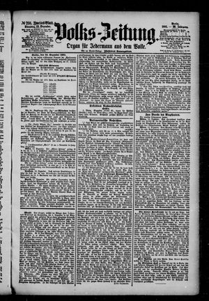 Volks-Zeitung vom 13.12.1881