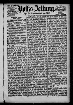 Volks-Zeitung vom 14.12.1881