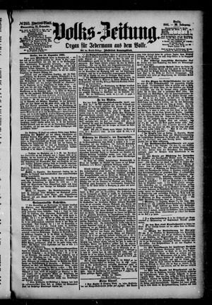 Volks-Zeitung vom 15.12.1881