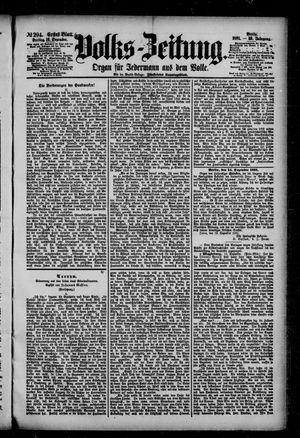 Volks-Zeitung on Dec 16, 1881