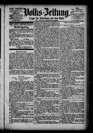 Volks-Zeitung on Dec 21, 1881