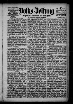 Volks-Zeitung vom 29.12.1881