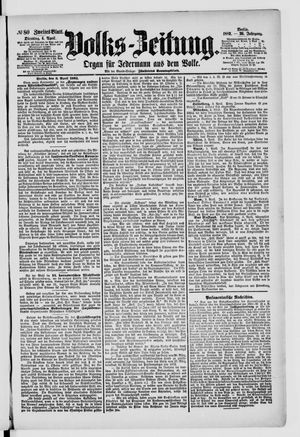 Volks-Zeitung vom 04.04.1882