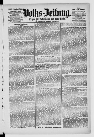 Volks-Zeitung vom 06.04.1882