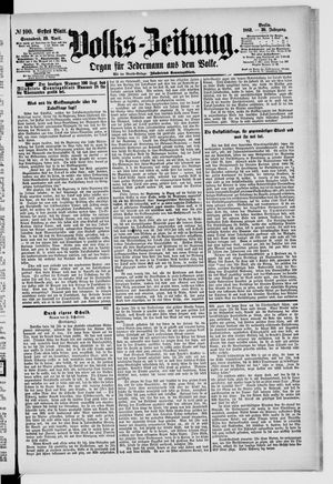 Volks-Zeitung on Apr 29, 1882