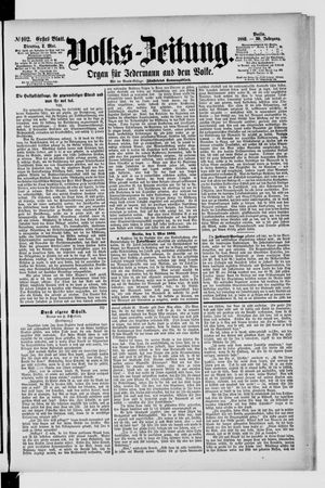 Volks-Zeitung vom 02.05.1882