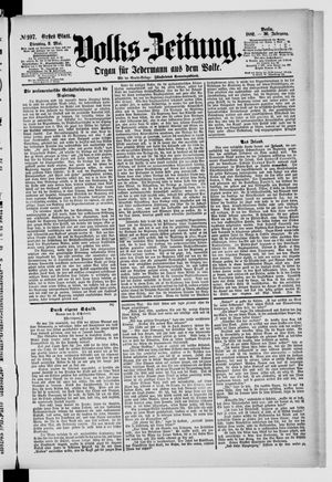 Volks-Zeitung on May 9, 1882