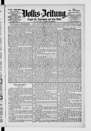 Volks-Zeitung vom 12.05.1882