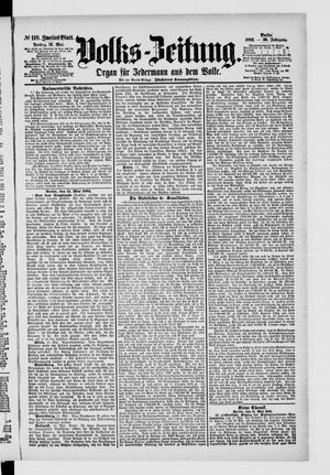 Volks-Zeitung vom 12.05.1882