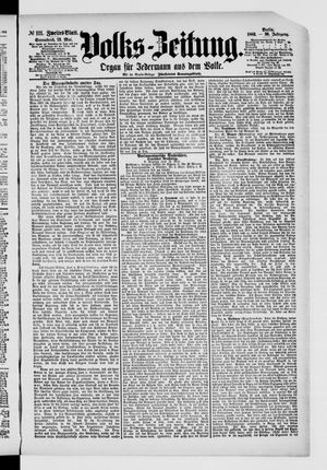 Volks-Zeitung vom 13.05.1882
