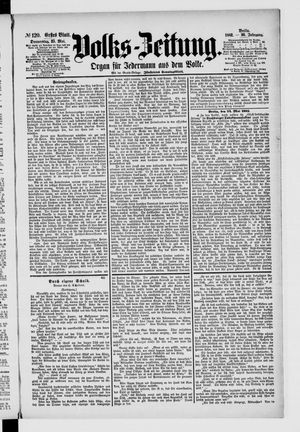Volks-Zeitung on May 25, 1882