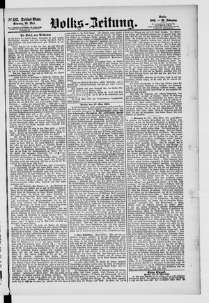 Volks-Zeitung on May 28, 1882