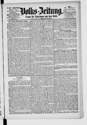 Volks-Zeitung vom 07.06.1882