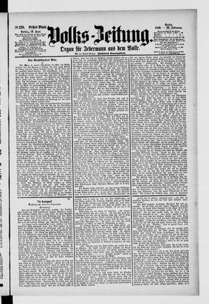 Volks-Zeitung vom 16.06.1882
