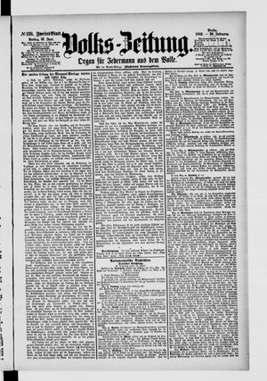 Volks-Zeitung vom 16.06.1882