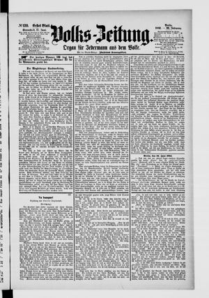 Volks-Zeitung vom 17.06.1882