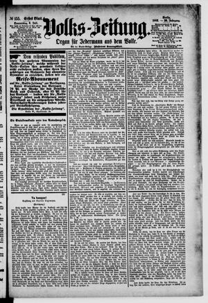 Volks-Zeitung vom 06.07.1882