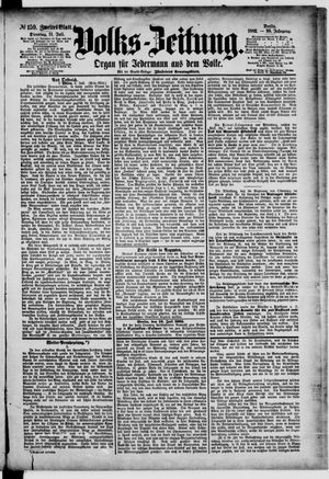Volks-Zeitung vom 11.07.1882