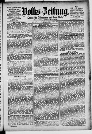 Volks-Zeitung on Jul 25, 1882