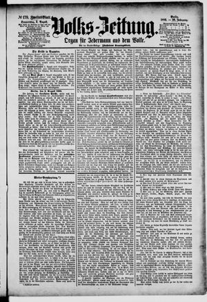 Volks-Zeitung on Aug 3, 1882