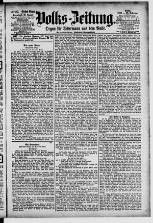 Volks-Zeitung vom 12.08.1882