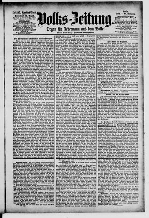 Volks-Zeitung vom 12.08.1882