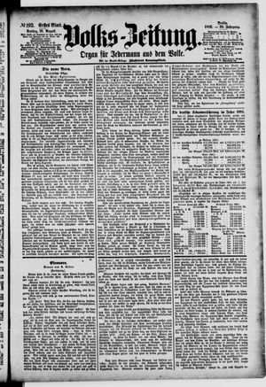 Volks-Zeitung vom 18.08.1882
