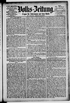Volks-Zeitung vom 19.08.1882