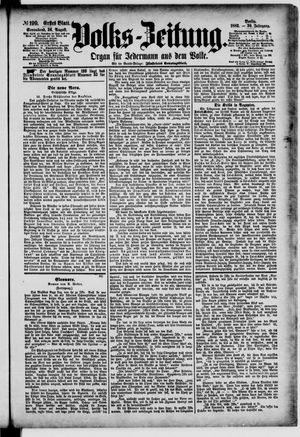 Volks-Zeitung vom 26.08.1882