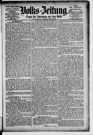 Volks-Zeitung vom 06.09.1882