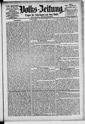 Volks-Zeitung on Sep 15, 1882
