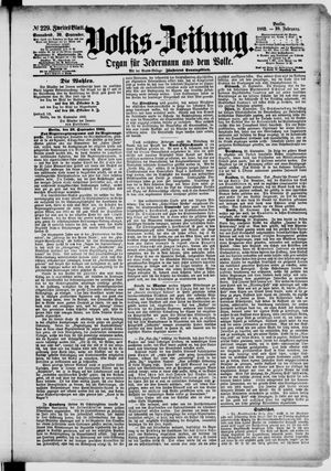 Volks-Zeitung vom 30.09.1882